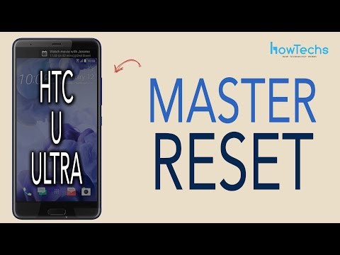 HTC U Ultra - How to do a Master Reset