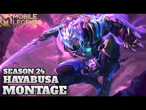 HAYABUSA MONTAGE | RANK HIGHLIGHTS | SHADOW FREESTYLE | SOLO RANK - MLBB
