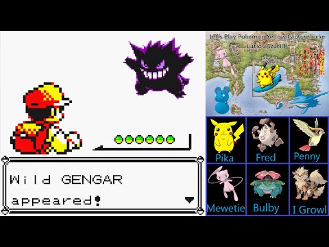 Let's Play Pokemon Yellow Capturelocke:  Part 25 - Long Range Encounters