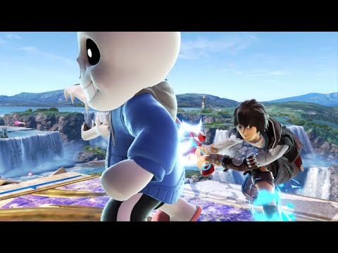 Super Smash Bros. Ultimate: Elite Smash: Carls493 (Shulk) Vs. Kevin (Sans Gunner)
