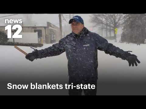 Heavy snow falls across NY, NJ, Connecticut - TEAM COVERAGE | News 12