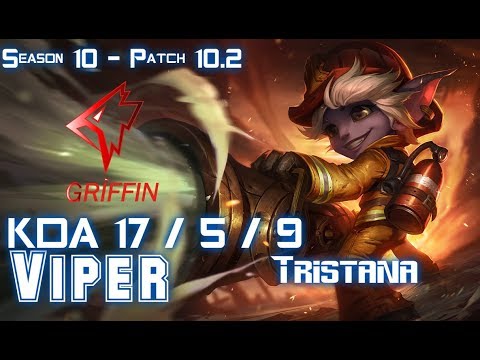 GRF Viper TRISTANA vs SENNA ADC - Patch 10.2 KR Ranked
