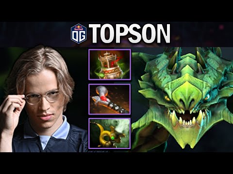 OG.TOPSON SMURF VIPER WITH ATOS - DOTA 2 7.27 GAMEPLAY