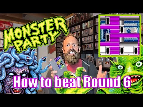 How to beat round 6 in Monster Party NES | RetroThunder 