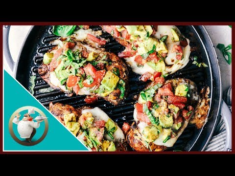 Grilled California Avocado Chicken | Easy Chicken Recipe For Dinner