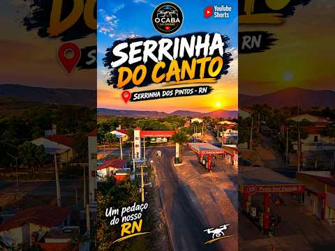 SERRINHA DO CANTO 😍🚁 | Um lugar incrível em Serrinha dos Pintos-RN #shorts  #djibrasil #nordeste