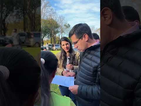 Los Cedrales, acompañando una nueva jornada de atención médica gratuita.