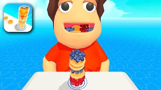 ROOF RAILS, PANCAKE RUSH, DIGIT SHOOTER and other games - Gameplay Walkthrough FOR IOS, Android