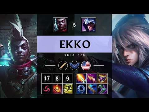 Ekko Mid vs Talon - NA Diamond Patch 25.20
