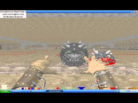 Gameplay of psychophobia for doom 2 mod.