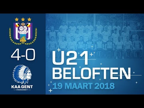 🐺 U21: Anderlecht - KAA Gent: 4-0
