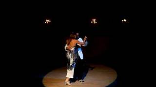 Héctor Corona and Silvina Machado in Malmo tango festival 2010