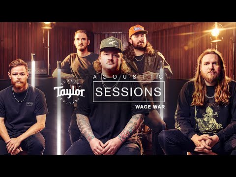 WAGE WAR "CIRCLE THE DRAIN (STRIPPED)" LIVE & ACOUSTIC! | Taylor Guitars Acoustic Sessions
