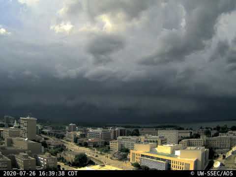 2020 July 26 - Shelf Cloud - Northwest view