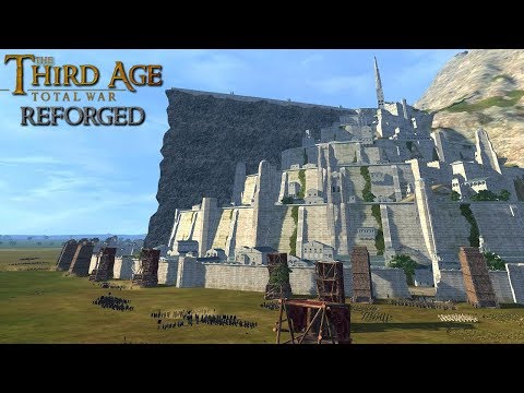 Third Age: Total War (Reforged) - THE FINAL STAND AT MINAS TIRITH (Battle Replay)