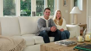 Pottery Barn Belgian Flax Linen Sheets – 2026 – Jenna & Brock Purdy Feature