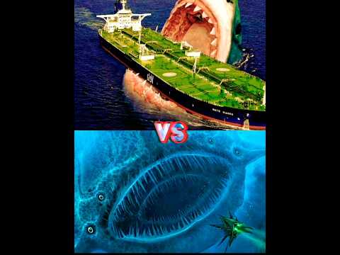giant Angler fish VS the Deep sea creature,giant megalodon,julia beast