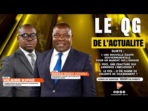 Le QG de l’actualité du lundi 26 janvier 2026