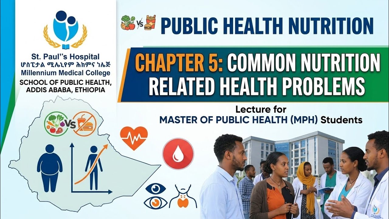 Public Health Nutrition: Chapter 5: Common Nutrition Related Health Problems