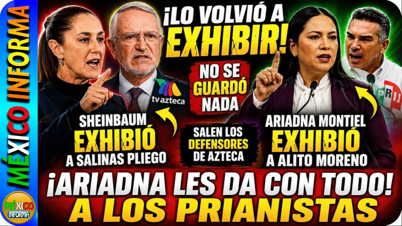 TÓMALA: SHEINBUAM LO VUELVE A EXHIBIR POR HACER ESTE LLAMADO. ARIADNA LES DA CON TODO A PRIANISTAS.