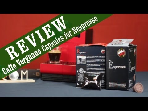Cápsulas Caffe Vergnano Espresso para Nespresso - Revisão e Visão Geral
