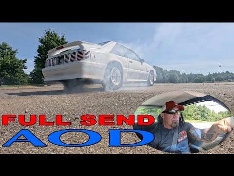 AOD fox body gets a 2400 stall and shift kit, but did it work?