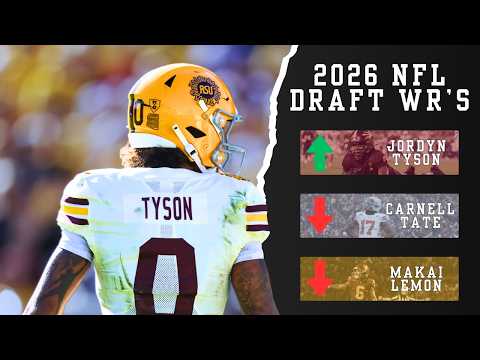 Why Jordyn Tyson Is WR1 in the 2026 NFL Draft