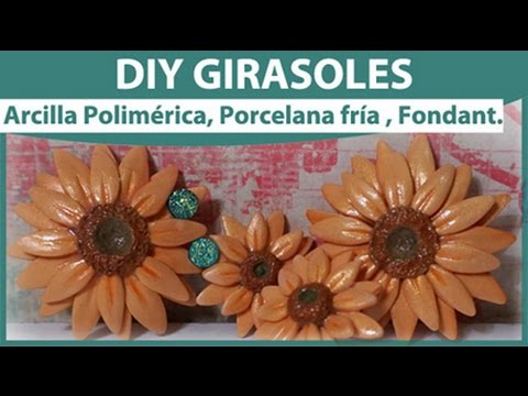 Flores de porcelana fría