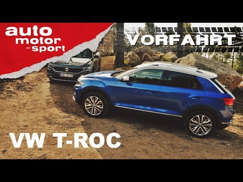 VW T-Roc: Ernste Konkurrenz für Golf & Tiguan? – Vorfahrt (Fahrbericht/Review)| auto motor und sport