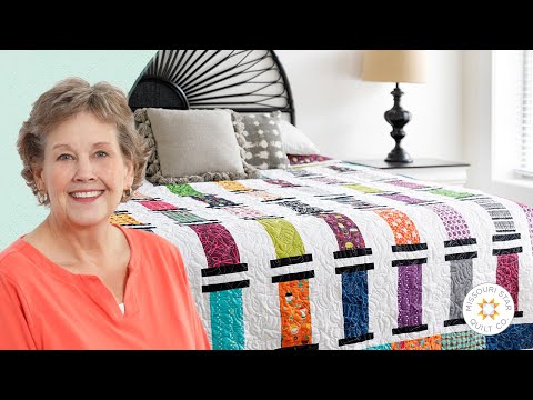 Make a "Big Spools" Quilt with Jenny Doan of Missouri Star (Video Tutorial)
