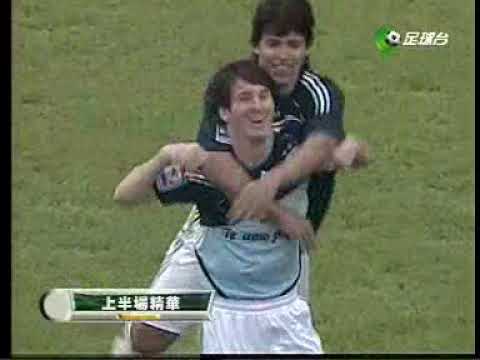 11-10-2008 (Elim.) Argentina:2 vs Uruguay:1 (Messi) (TV China)
