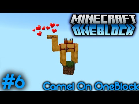 INSANE: Camel Invades Our Minecraft PE OneBlock! #6