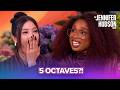 Jennifer Hudson Is Blown Away By EJAE S Vocal Range