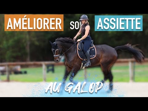 IMPROVE YOUR POSITION WHEN GALLOPING: straighten up, overcome your fear, accompany with your pelv...