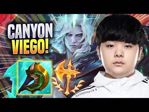 CANYON IS SO CRAZY WITH VIEGO! - DK Canyon Plays Viego JUNGLE vs Sylas! | Preseason 2023