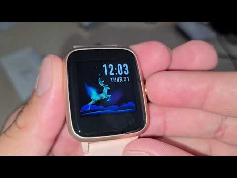 Fitpolo ID205L Smartwatch Fitness Armband mit 1,3" Touch Display IP68 Puls Schlaftrack Schrittzähler