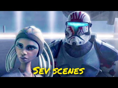 All clone commando Sev scenes - The Clone Wars