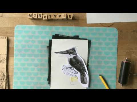 Das Farb-Kollektiv Monotypie-Tutorial