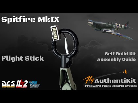 AuthentiKit Spitfire MkIX Flight Stick - Self Assembly Compilation