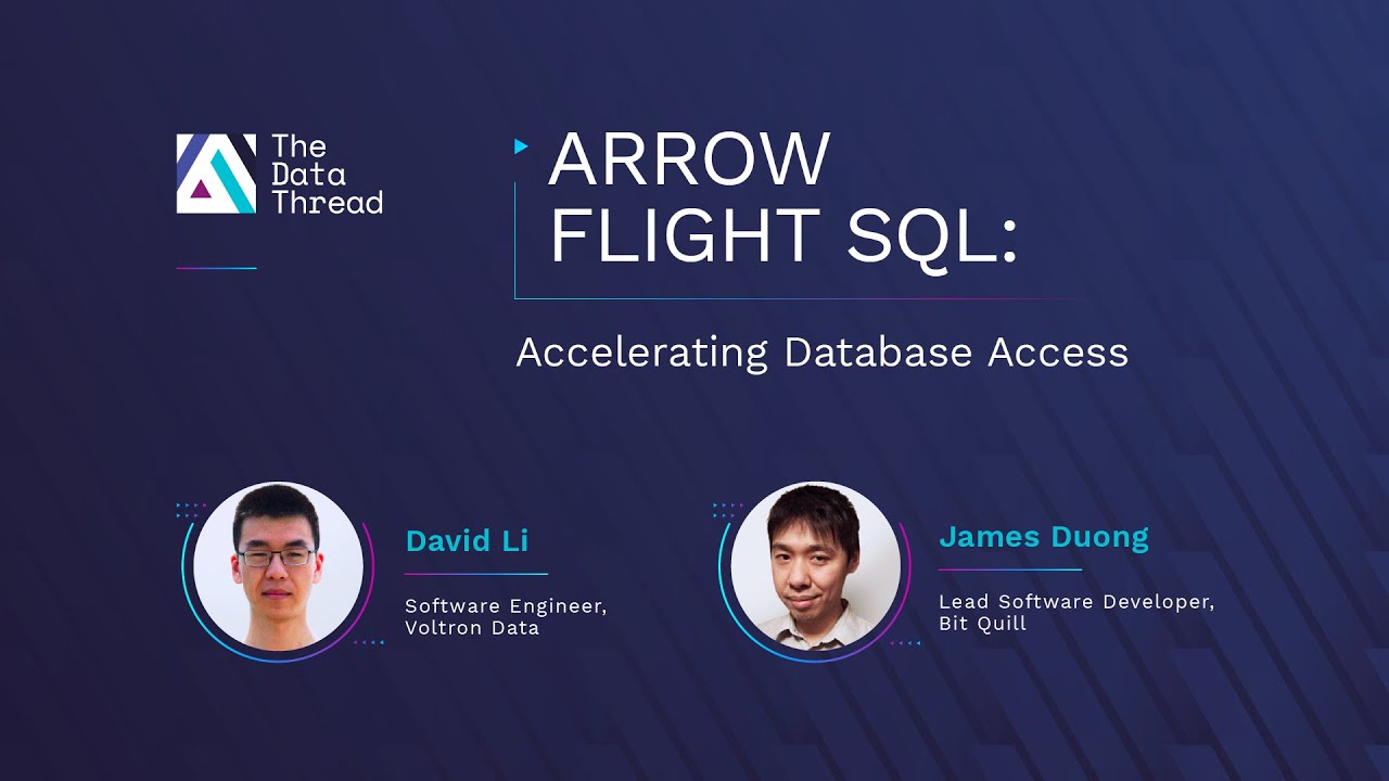 Arrow Flight SQL: Accelerating Database Access