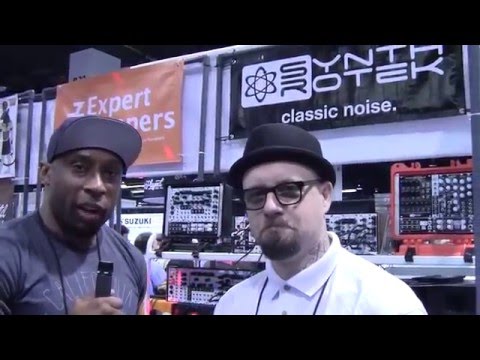 Synthrotek DSM Drum, Delay, Dirt and Echo Modules - Namm 2016 - BBoyTechReport.com