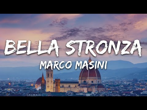 Marco Masini - Bella Stronza (Testo/Lyrics)