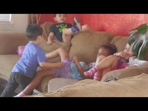 Kids playing Doctor and witches. Kids shows kids fun    