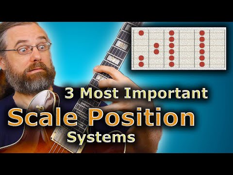 Scale Positions for Guitar - The 3 most Important Systems