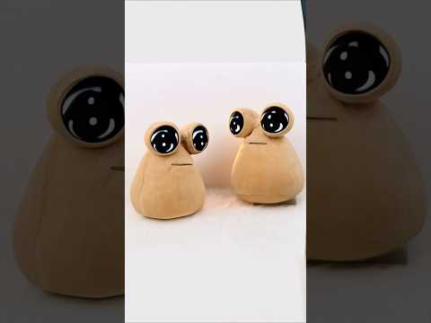 Pou in Real Life 🥰💕| #pourevenge #sadpou #plushtoys #pou  #unboxing #satisfying #asmr