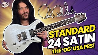 Video thumbnail for PRS USA Standard 24 - A Stripped Back, All Mahogany Throwback To Paul's First Guitars! by PMTVUK