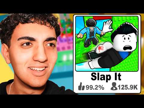 Defeating the WEIRDEST Slap Tower Ever.. (bad idea)