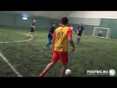 WINTER FOOTBIC LEAGUE - 2016/17. Тур 6. "ВДНХ" 4-2 "Акулы". Любительская футбольная лига