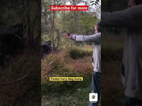 Mag Dump With The Pocket Carry Ruger Ec9s #shorts #gun #edc #shooting #shtf #magdump