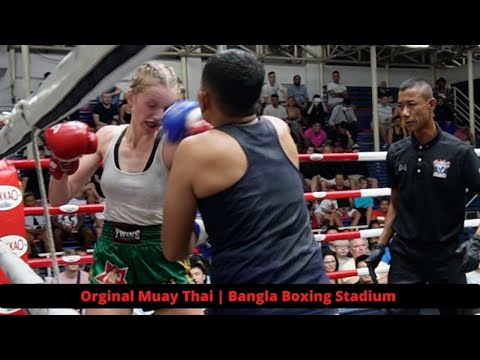 Ladies Muay Thai: Laura 🇩🇪 Sinbi Muay Thai Vs Pech Taksin 🇹🇭 Sit Sornthong | Original Muay Thai